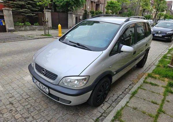 śląskie Opel Zafira cena 5500 przebieg: 290000, rok produkcji 2003 z Bytom